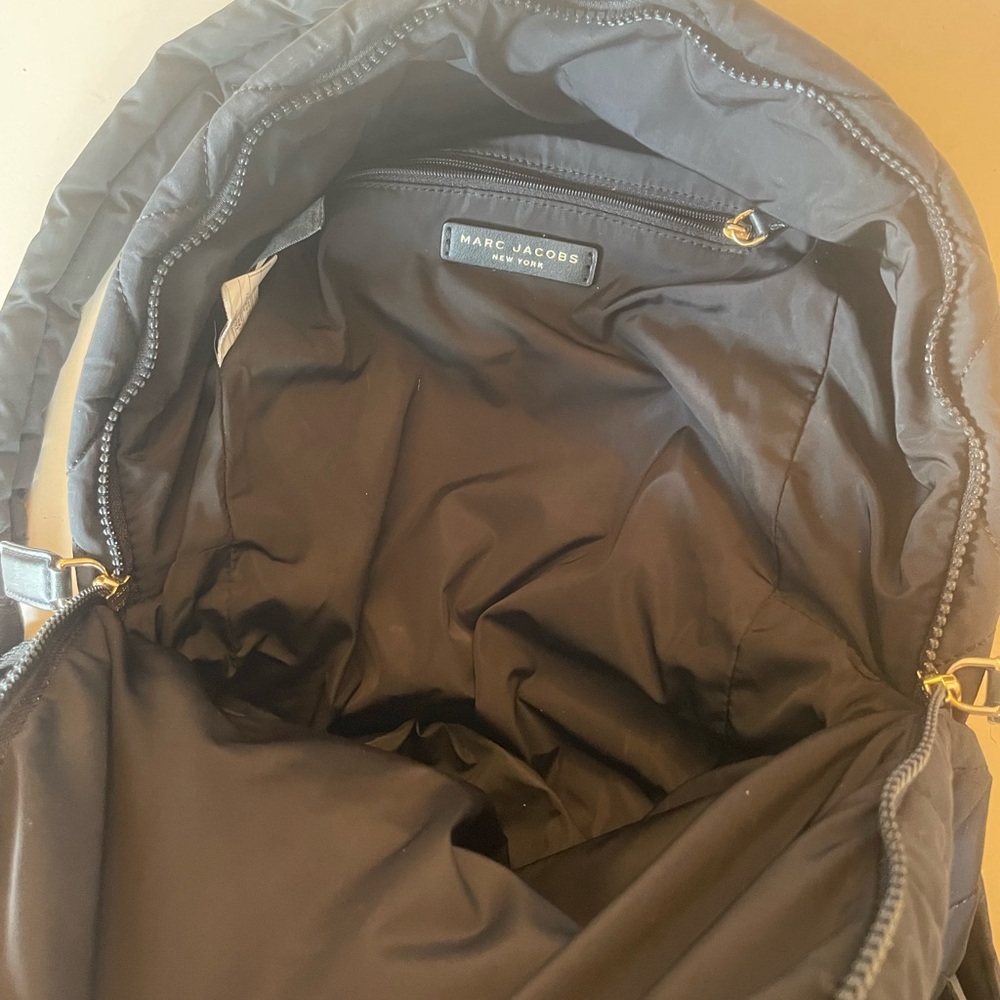 Marc Jacobs Quilted Black Backpack - Picture 7 of 8